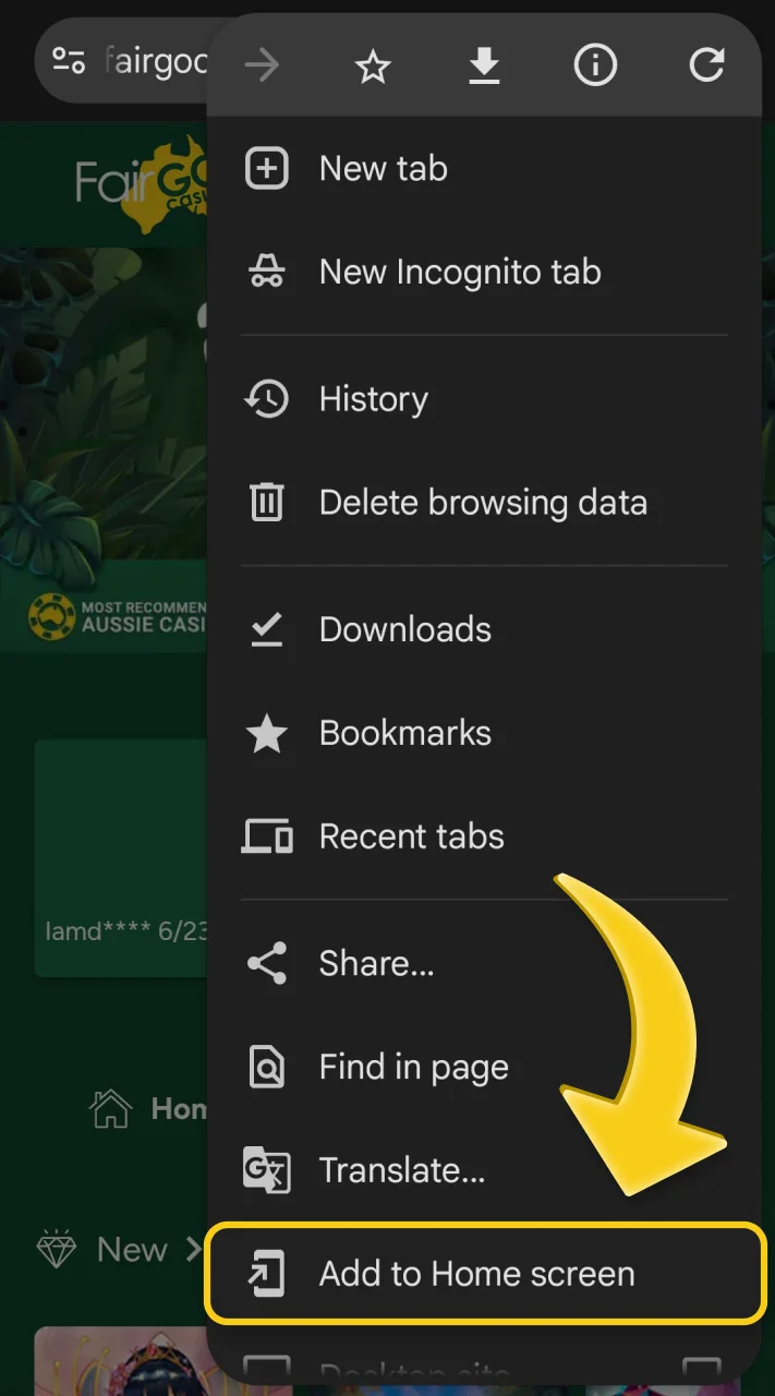 Find and select 