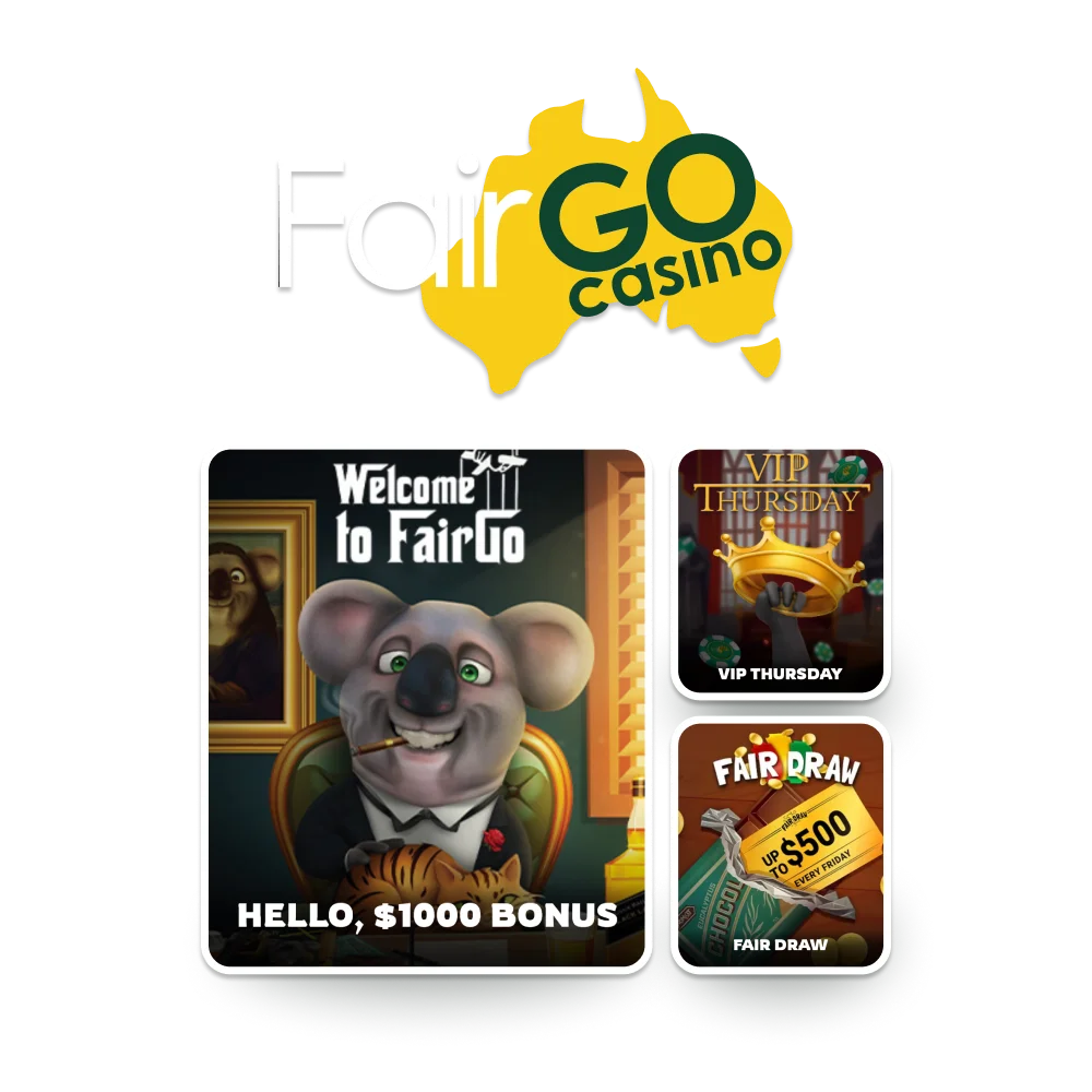 Maximize your casino experience with generous bonuses offered by Fair Go.