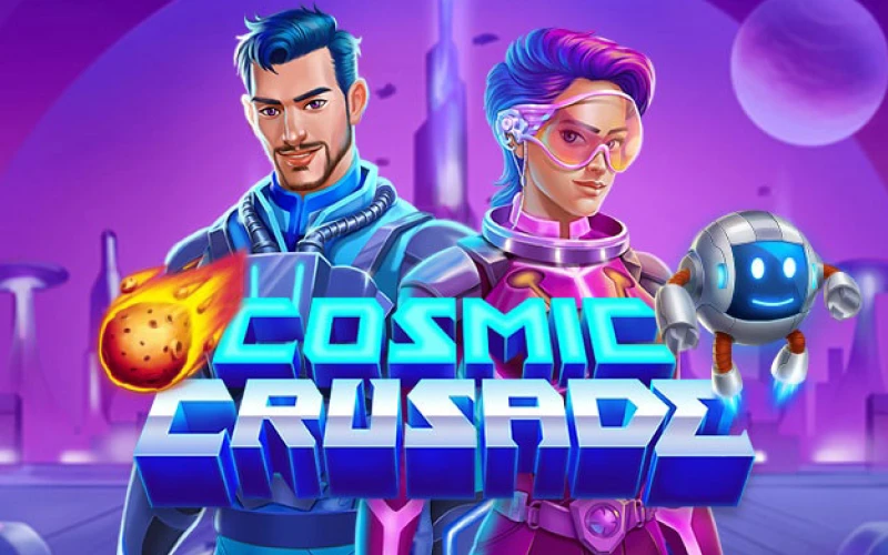Embark on an interstellar adventure with Cosmic Crusade at Fair Go.
