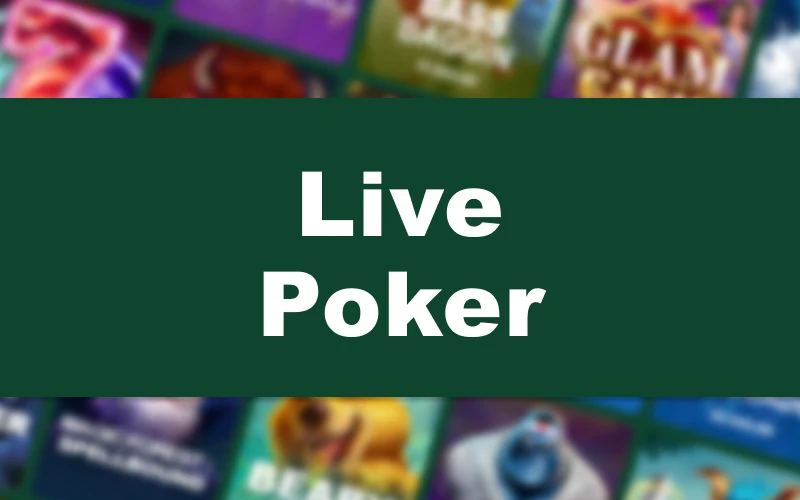 Enjoy the intensity of live poker at Fair Go.