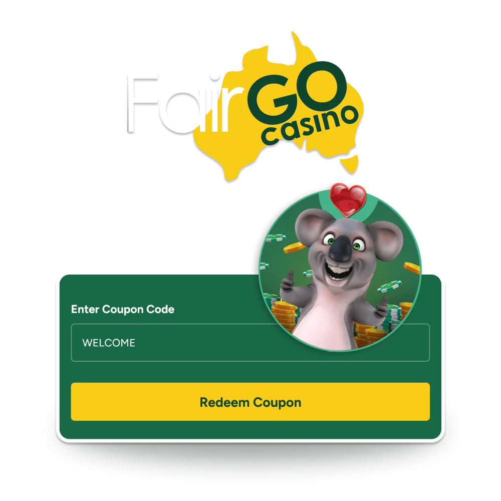 Take advantage of special promo codes to enhance your experience at Fair Go casino.