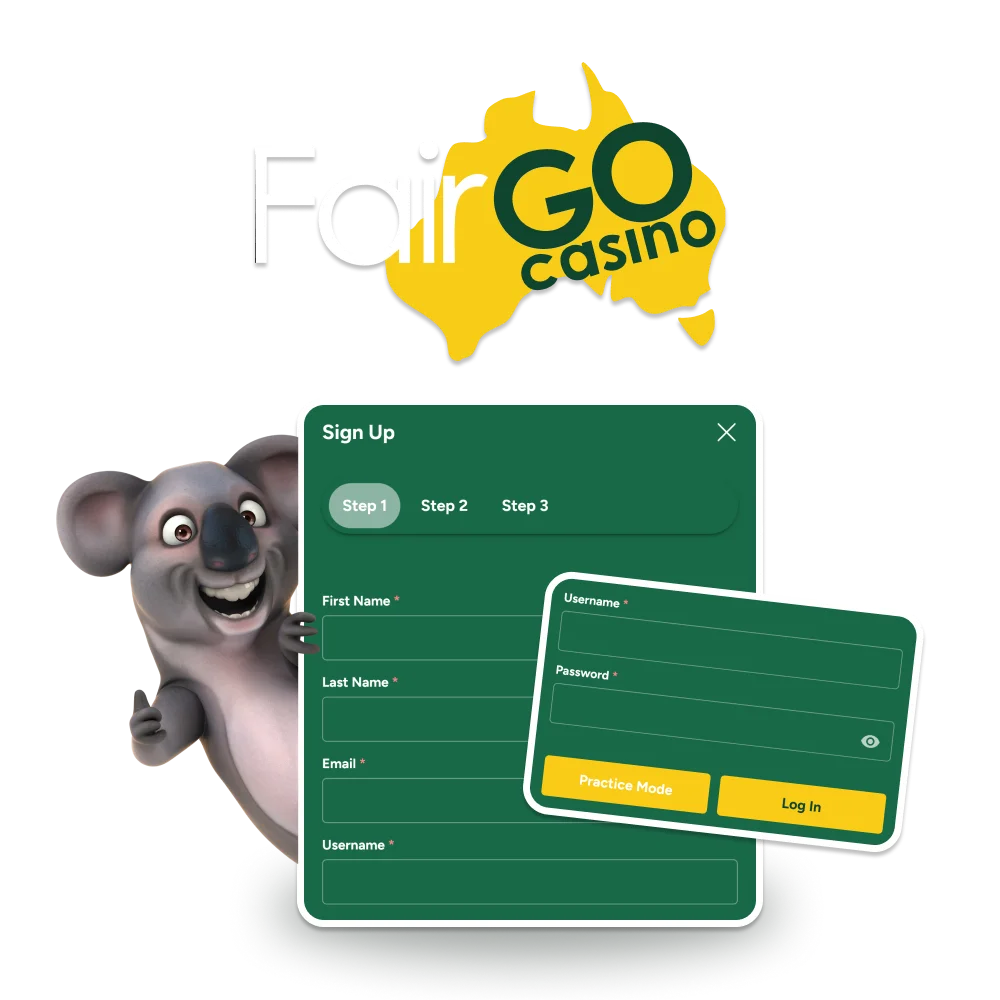Fair Go casino offers simple and user-friendly registration and login processes.