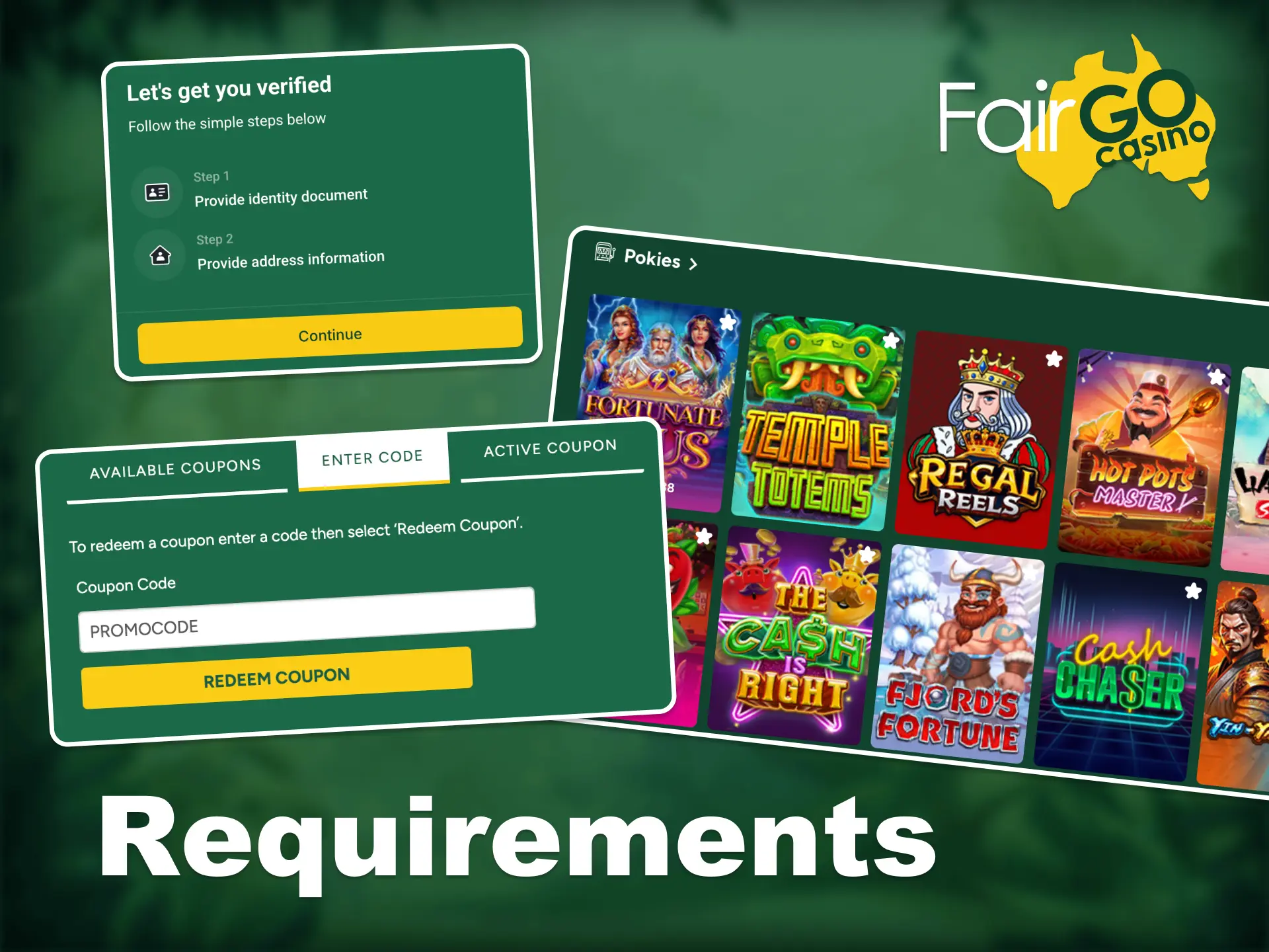 Follow Fair Go Casino bonus rules, enjoy smooth play.