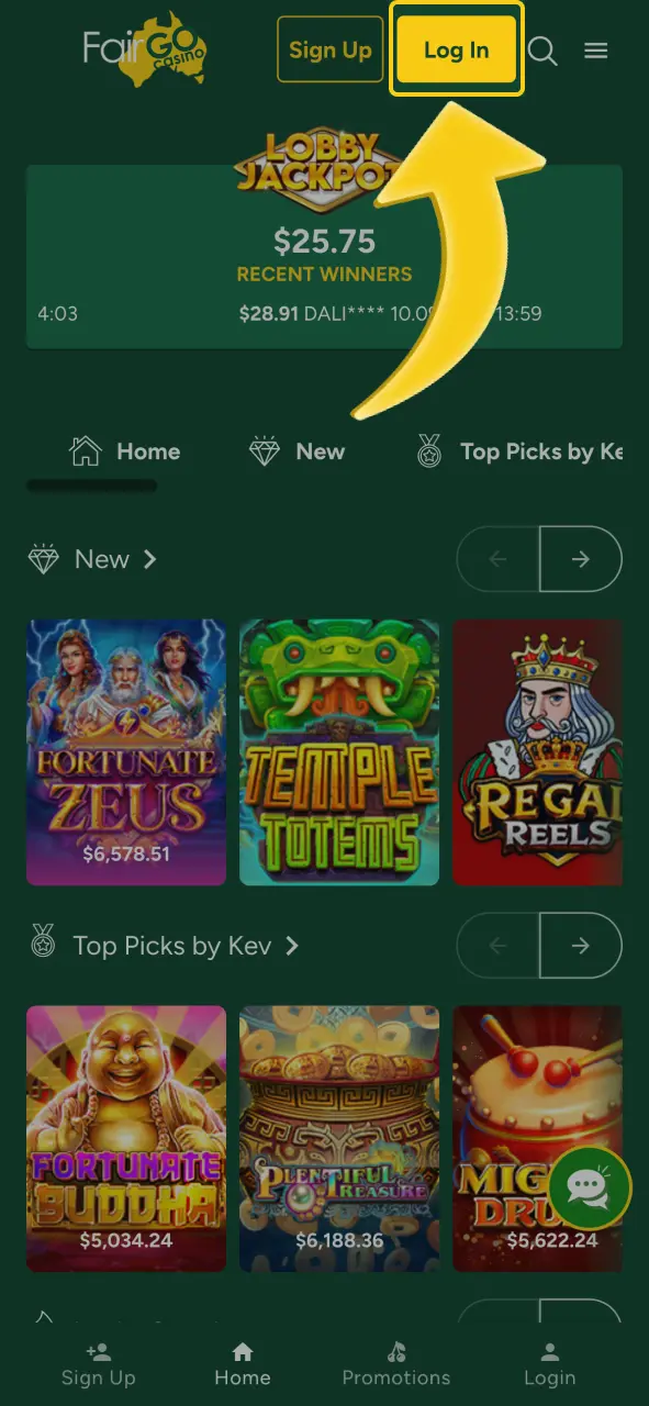 Fair Go Casino login and verify your account today.