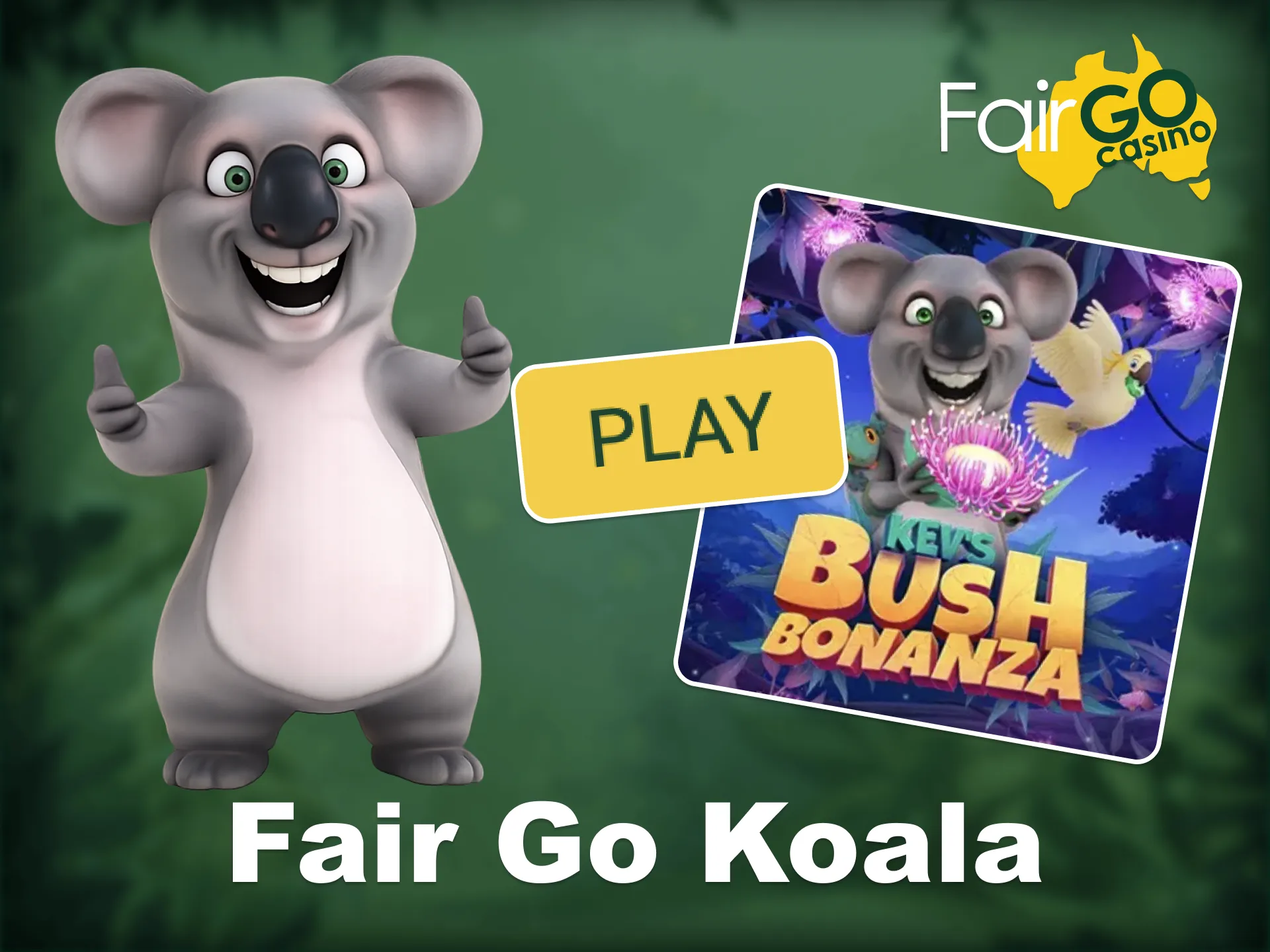 Explore Kev the Koala’s world and discover rewarding Fair Go offers.