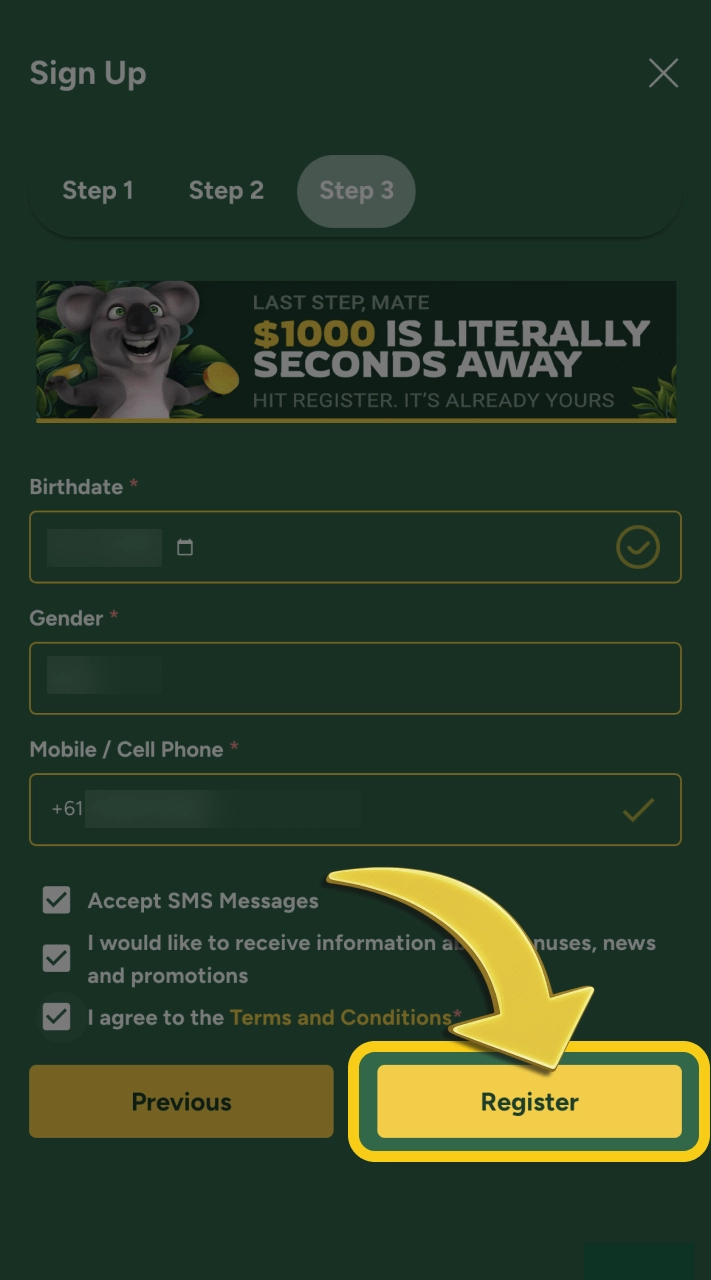 Register at Fair Go Casino and unlock access to all games.